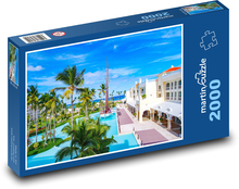Hotel Dominikana Puzzle 2000 elementów - 90x60 cm