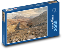 Cesty - hory Puzzle 2000 dielikov - 90 x 60 cm