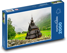 Norway - Historic Church Puzzle 2000 pieces - 90 x 60 cm