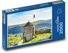 Mittelalterlicher Turm Puzzle 2000 Teile - 90 x 60 cm