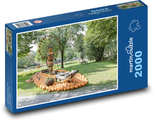 Kürbis, Kürbis Ausstellung Puzzle 2000 Teile - 90 x 60 cm
