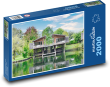 Bývanie pri vode Puzzle 2000 dielikov - 90 x 60 cm