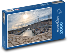 Hafen - Schiffe Puzzle 2000 Teile - 90 x 60 cm