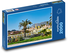 Francie - Menton Puzzle 2000 dílků - 90 x 60 cm