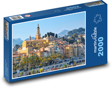 France - Menton Puzzle 2000 pieces - 90 x 60 cm