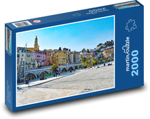 Francja - Miasto Menton Puzzle 2000 elementów - 90x60 cm