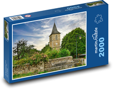 Kościół - wieża Puzzle 2000 elementów - 90x60 cm