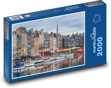 Frankreich - Honfleur Puzzle 2000 Teile - 90 x 60 cm