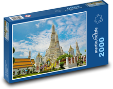 Thajsko - Asie Puzzle 2000 dílků - 90 x 60 cm