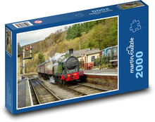 Steam Train Puzzle 2000 pieces - 90 x 60 cm