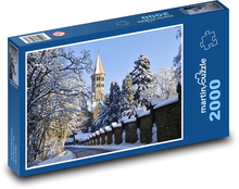 Lucemburk - Clervaux Puzzle 2000 dílků - 90 x 60 cm