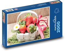 Basket with strawberries Puzzle 2000 pieces - 90 x 60 cm