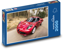 Samochód sportowy Puzzle 2000 elementów - 90x60 cm