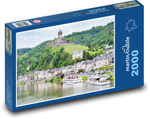 Hrad Cochem - Nemecko Puzzle 2000 dielikov - 90 x 60 cm