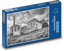Opustená továreň Puzzle 2000 dielikov - 90 x 60 cm