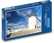 Greece - Windmills Puzzle 2000 pieces - 90 x 60 cm