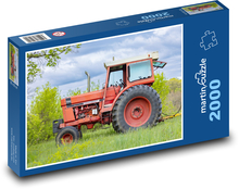 Stary ciągnik Puzzle 2000 elementów - 90x60 cm