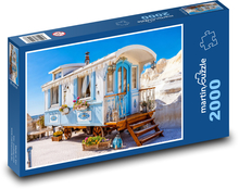 Letný dom v provensálskom štýle Puzzle 2000 dielikov - 90 x 60 cm