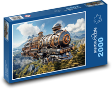 Zug - Lokomotive Puzzle 2000 Teile - 90 x 60 cm