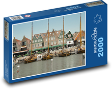 Niederlande - Volendam Puzzle 2000 Teile - 90 x 60 cm