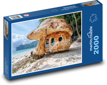 Sponge on the beach Puzzle 2000 pieces - 90 x 60 cm