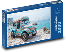 Retro-Auto Puzzle 2000 Teile - 90 x 60 cm