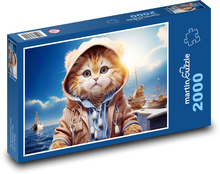 Sailor cat Puzzle 2000 pieces - 90 x 60 cm