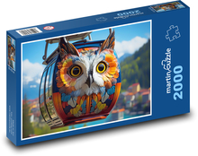 Sova - lanovka Puzzle 2000 dielikov - 90 x 60 cm