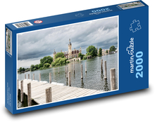 Schwerin - Niemcy, jezioro Puzzle 2000 elementów - 90x60 cm