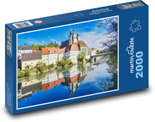 Steyr - řeka Puzzle 2000 dílků - 90 x 60 cm