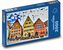 Historické bývania Puzzle 2000 dielikov - 90 x 60 cm