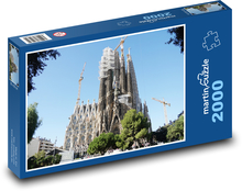 Barcelona - Familia Sagrada Puzzle 2000 dielikov - 90 x 60 cm