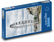 London - round Puzzle 2000 pieces - 90 x 60 cm