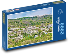 Häuser - Landschaft Puzzle 2000 Teile - 90 x 60 cm