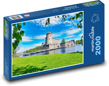 Pevnost - opevnění Puzzle 2000 dílků - 90 x 60 cm