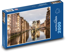 Nemecko - Hamburg Puzzle 2000 dielikov - 90 x 60 cm