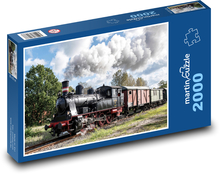 Parný vláčik Puzzle 2000 dielikov - 90 x 60 cm