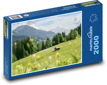Horská lúka Puzzle 2000 dielikov - 90 x 60 cm