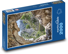 Berge - Wandern, Höhlen Puzzle 2000 Teile - 90 x 60 cm