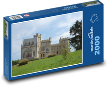 Schloss - Frankreich Puzzle 2000 Teile - 90 x 60 cm