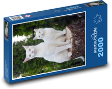 White cats Puzzle 2000 pieces - 90 x 60 cm