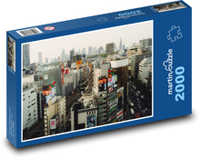 Japonia - architektura miejska Puzzle 2000 elementów - 90x60 cm