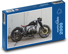 Motocykl - kawiarnia Puzzle 2000 elementów - 90x60 cm