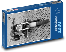 Niemiecki motocykl Puzzle 2000 elementów - 90x60 cm