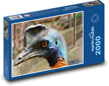 Kasuár - Vogel Puzzle 2000 Teile - 90 x 60 cm