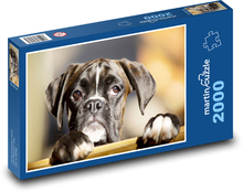 Hund - Boxer Puzzle 2000 Teile - 90 x 60 cm