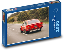 Auto- old samochód sportowy Puzzle 2000 elementów - 90x60 cm