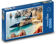 Flugzeug - modernes Hotel Puzzle 2000 Teile - 90 x 60 cm