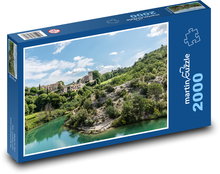 Provence - jezero Puzzle 2000 - 90x60 cm