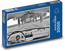 Auto - Käfer, Interieur Puzzle 2000 Teile - 90 x 60 cm